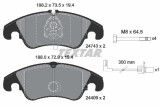 TEXTAR 2474301 set placute frana,frana disc