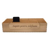 Cutie Depozitare Telefoane Mobile 30 Compartimente - Organizator Birou, Scoli, Evenimente - Siguranta si Protectie