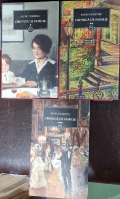 CRONICA DE FAMILIE - PETRU DUMITRIU 3 VOLUME foto