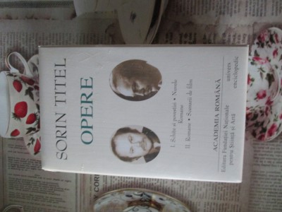 SORIN TITEL-OPERE 2 VOLUME foto