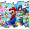 Sticker decorativ, Mario, Albastru,1365STK-2