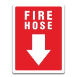 FIRE HOSE SIGN