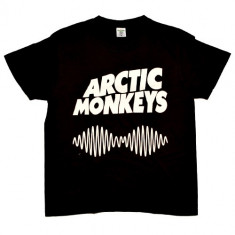 Tricou Arctic Monkeys - Logo fata si Logo pe spate foto