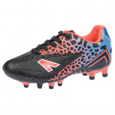 Pantofi sport de fotbal pentru baieti American Club 150705SC-N-27, Negru foto