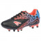 Pantofi sport de fotbal pentru baieti American Club 150705SC-N-27, Negru