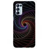 Husa compatibila cu Oppo A5 (2020) model Spiral void, Silicon, TPU, Viceversa, Transparent, Carcasa