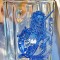 D580-Halba mare 1l Bayern Austria sticla groasa efigie Leu-Sabie-Scut-Heraldica.
