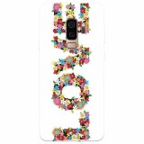 Husa silicon pentru Samsung S9 Plus, Love Made By Flowers