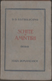 D.D. Patrascanu - Schite si amintiri, 1922