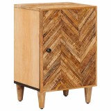 vidaXL Dulap de Baie cu ușă Maro 38 x 33,5 x 58 cm Lemn de mango solid 4018937