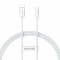 CABLU alimentare si date Baseus Superior (SUPERVOOC), pt. smartphone, USB la USB Type-C , 65W, 1m, alb &quot;CAYS000902&quot; (timbru verde 0.18 lei) - 69321726