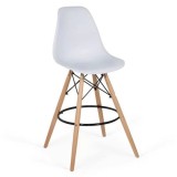 SCAUN DE BAR ABS 139 ALB