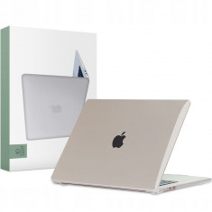 Husa Tech-Protect Smartshell1 pentru Apple MacBook Air 15 M2/M3/2023-2024 Transparent