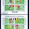RO 1984 LP 1103 ,&quot; Turneul final CE Fotbal Franta &#039;84&quot; , colita 205/206 , MNH