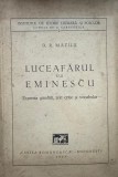 D. R. Mazilu, Luceafărul lui Eminescu