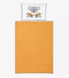 Lenjerie pat 2 Piese KLUPS Nature&amp;Love Tropics N003-C4