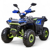 Atv copii Asix Grizzly 125cc, roti 8 inch, 3+1 viteze, culoare bleumarin/verde Cod Produs: MX_NEW A6GRIZZLY125383-17
