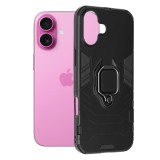 Husa iPhone 16 Plus Techsuit Silicone Shield, negru