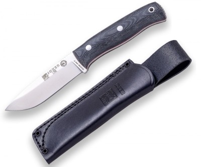 Cutit Joker BS9 Lynx, lama 10.5 cm otel inox, maner micarta, teaca piele OutsideGear Venture foto