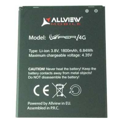 Baterie Acumulator Allview V1 Viper i4G Li-Ion 3.8V 1800 mAh 6.84Wh foto