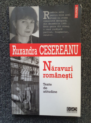 NARAVURI ROMANESTI - Ruxandra Cesereanu foto