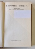 OPERE , E. LOVINESCU , SCRIERI , VOLUMUL VII , T. MAIORESCU , 1978