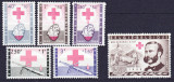 DB1 Centenar Crucea Rosie 1959 Belgia 6 v. MNH, Nestampilat