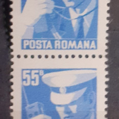Romania 1975 Lp 895 pereche verticala reguli de circulatie nestampilat