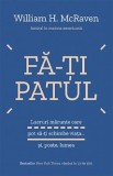 Fa-ti patul | William H. McRaven, Lifestyle Publishing