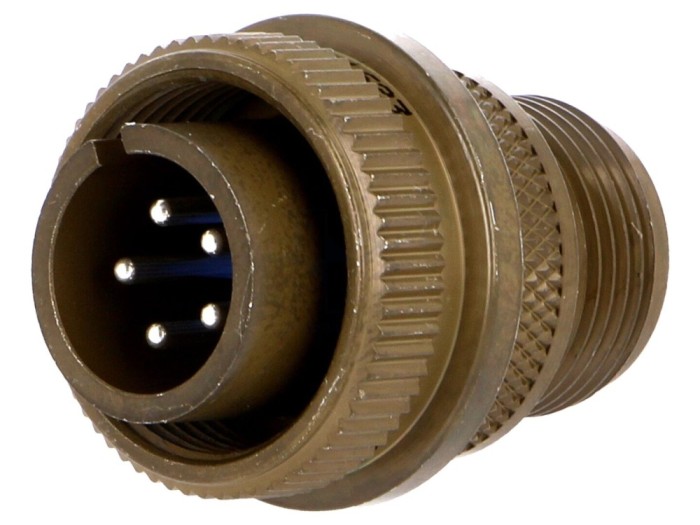 Conector circular 5 pini, 13A, 14S
