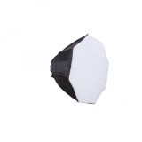 Softbox octogonal 90cm pentru lampa 5 becuri cu fasung E27, Generic