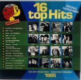 Various &ndash; 16 Top Hits September / Oktober 1985 NM / NM vinil, LP, disc italo disco, synth pop _ Club Top 13, Germania