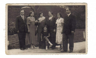 foto Virgil Vasilescu Parcul Bailor Govora 1935 foto