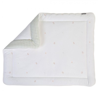 Salteluta de joaca Childhome 75x95 cm Jerse Muselina Verde foto