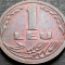 Moneda 1 LEU - ROMANIA, anul 1992 *cod 4225 = patina excelenta