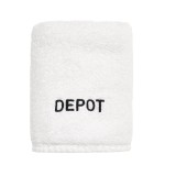 Depot, Accessories No. 716, Prosop Textil de Salon, Alb, 40 x 80 cm