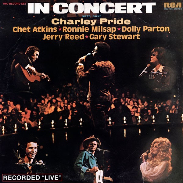 VINIL 2XLP Various &ndash; In Concert With Host Charley Pride (VG++)