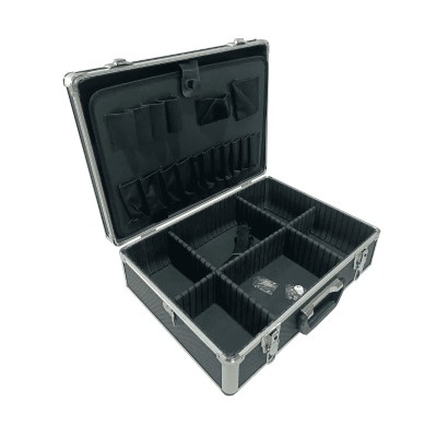 Cutie de scule cu cadru din aluminiu Troy 91002, 465 x 150 x 340 mm foto
