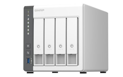 NAS QNAP 433 4BAY 2.0GHZ 4GB TWR SATA foto