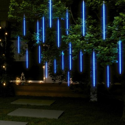Lumini meteoriți 20 buc. albastru 50 cm 720 LED-uri int./ext. foto