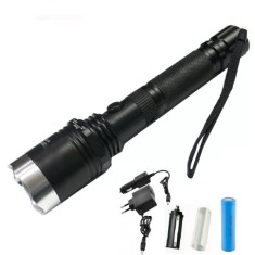 Lanterna de Mana LED Zoom Acumulator 18650 12V 220V X-Balog BL9508 foto