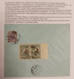 Romania 1906 - Scrisoare circulata BRAILA-EVETIA