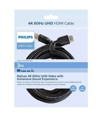 Cablu HDMI 2.0 UHD 3m 4K60Hz PHILIPS SWV5531/00 18Gbps Ethernet ARC foto