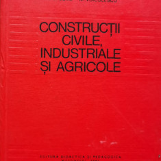 Constructii Civile, Industriale Si Agricole - C. Pestisanu M. Darie L. Popescu M. Voiculescu ,557265