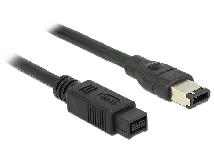 IEEE1394 CABLU FIREWIRE 9 PIN TATA &gt; 6 PIN TATA, 2 M 82596 DELOCK