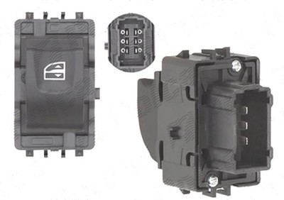 Buton, comutator macara usa Renault Scenic (Jz), 05.2009-11.2016, 1 buton, 254010003R foto