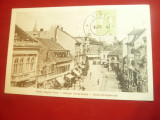 Ilustrata TCV Sibiu - Str. Regina Maria , circulat 1931 Ed. Drotleff