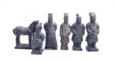 statuete teracota chinezesti ARMATA de TERACOTA dinastia QIN 12 cm