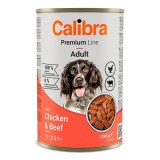 Calibra Dog Premium Can with Chicken &amp; Beef, 1240 g