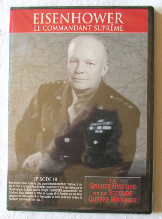 &quot;EISENHOWER Le Comandant Supreme&quot;, DVD in limba franceza